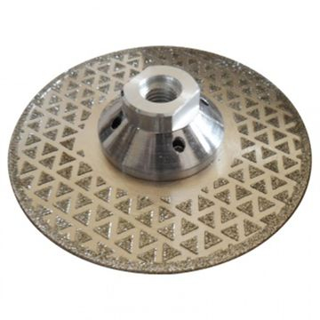 Disco de diamante electrochapado para cortar mármol, vidrio y cerámica