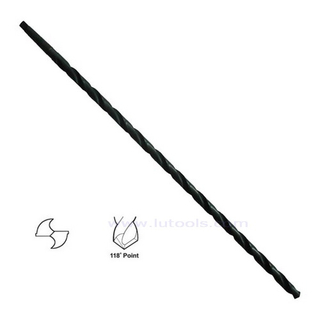 Brocas HSS con mango cónico de longitud extra