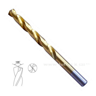 Titanio recubierto de HSS Straight Shank Twist Bits