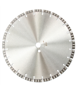 Hoja de sierra de diamante de segmentos turbo soldada con láser para hormigón armado